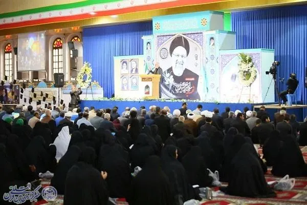 آیین تکریم و بزرگداشت سیدالشهدای خدمت، خادم الرضا(ع) آیت‌الله سیدابراهیم رئیسی و همراهان شهیدشان