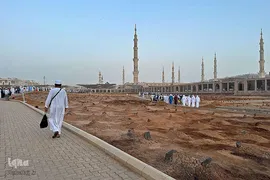 زائران بین‎المللی مدینه پیش از اعزام به مکه