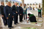 تجدید میثاق خدام امام رضا با حضرت شاهچراغ (ع)