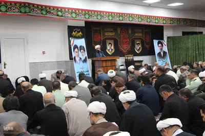 مراسم سوم امام شهید در ملایر