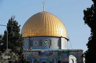 اقامه نماز عید سعید فطر در مسجدالاقصی