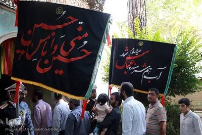 زیارت پیکرهای مطهر و تازه تفحص شده ۱۳۵شهید گمنام دفاع مقدس در معراج الشهدای تهران