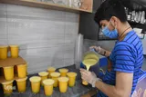 خدمت‌رسانی گروه‌های جهادی طلاب و روحانیون سمنان به بیماران کرونا