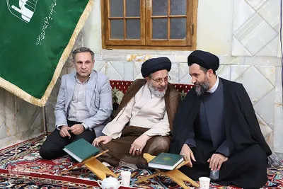 محفل انس با قرآن کریم در امامزاده سیدحمزه تبریز‎‎