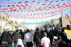 راهپیمایی یوم الله ۲۲ بهمن در یزد