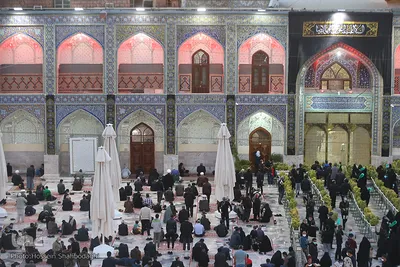 حرم امام رئوف در روزهای پایانی ماه صفر