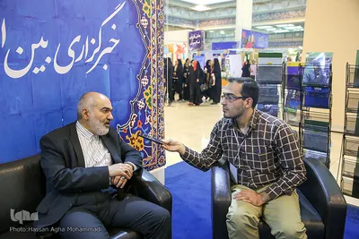 غرفه خبرگزاری ایکنا در نهمین روز بیست و ششمین نمایشگاه قرآن کریم
