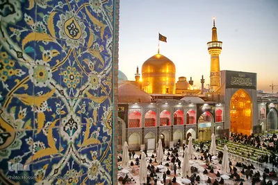 حرم امام رئوف در روزهای پایانی ماه صفر