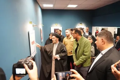 نمایشگاه تایپوگرافی «استکبار ستیزی» افتتاح شد