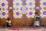 مراسم اعتکاف در مسجد ملااسماعیل یزد