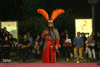 مراسم تعزیه خوانی در خانه هنرمندان تهران
