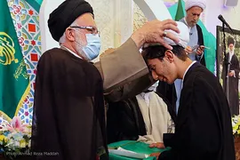 بزم غدیریان در سومین حرم اهل بیت(ع)‎‎