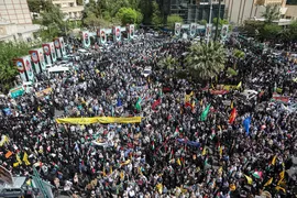 اجتماع ضد صهیونیستی پایتخت‌نشینان در حمایت از مردم مظلوم غزه