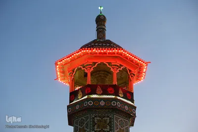 حرم کریمه اهل بیت در شب شهادت حضرت زهرا(س)