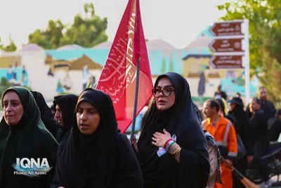 قافله عزاداری سالروز شهادت امام رضا(ع) در اصفهان
