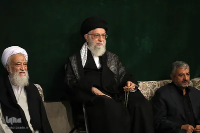 عزاداری شب عاشورای حسینی با حضور رهبر معظم انقلاب