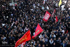 تشییع پیکر مطهر شهید سپهبد سلیمانی در کرمان