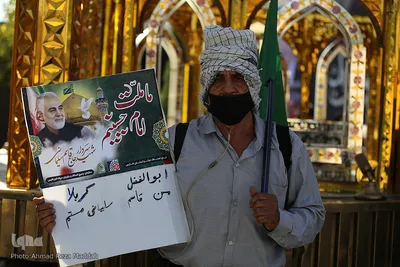 پیاده روی و عزاداری جاماندگان اربعین حسینی - شیراز