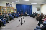 دیدار روح‌الله دهقانی فیروز‌آبادی، رئیس جهاددانشگاهی با آیت الله اعرافی، مدیر حوزه‌های علمیه کشور