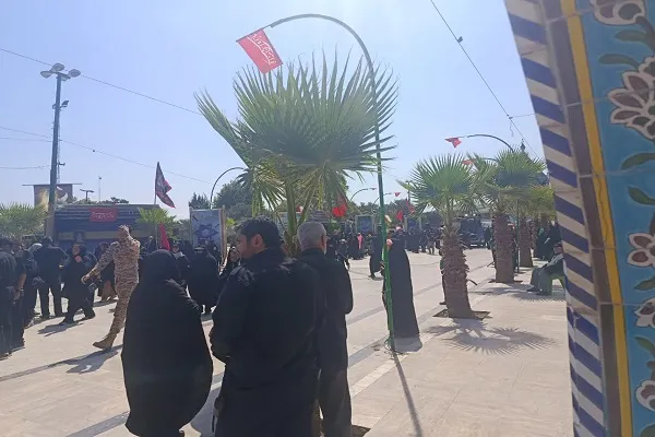 راه پیمایی جاماندگان اربعین حسینی در بابلسر