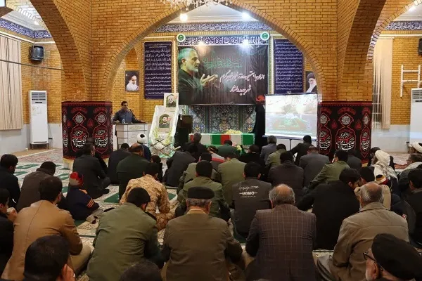 سومین سالگرد شهادت حاج قاسم سلیمانی در شهر جدید رامشار برگزار شد