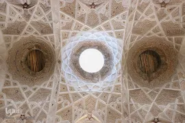 نمایی از طاق سرای کاشانی بازار اراک