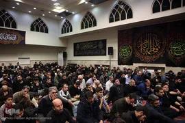 مراسم سوگواری ایام شهادت حضرت زهرا(ع) در حسینیه هدایت