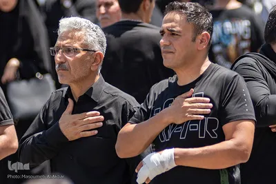 مراسم عزاداری عاشورای حسینی در آستان مقدس امامزادگان محمد (ع) و سکینه خاتون (س) کرج