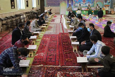 اختتامیه مراسم جزء خوانی در اهر