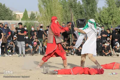 نمایش مذهبی «زخمی‌ترین یار زینب» کرج‎‎