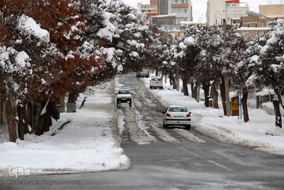 بهار 1401 با طعم برف و سرما در اهر