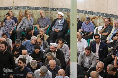 مراسم ترحیم حاجیه خانم فلسفی، همسر مرحوم آیت‌الله مصطفی مسجدجامعی
