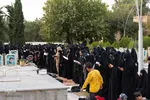 برگزاری مراسم نیایش در گلستان شهدای اصفهان به نیت پیروزی مقاومت فلسطین