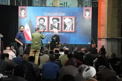 مراسم سالگرد ارتحال آیت الله سید رضا فاضلیان و آیت الله جلال الدین گنبدی