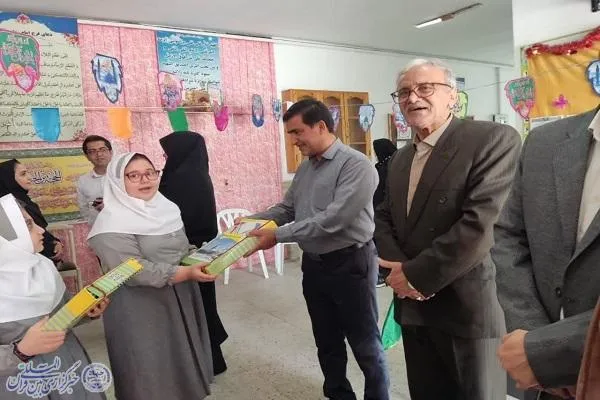 «زنگ وقف» در مدرسه دوشهید محبوبی با بلسر