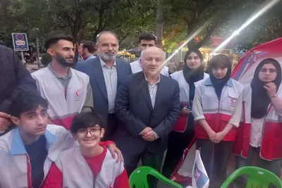 بازدید آیت الله محمدی لائینی از  «مهمانی بزرگ حماسی غدیر ساری»