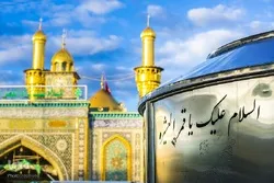 حرم حضرت عباس(ع) کی تزئین و آرائش