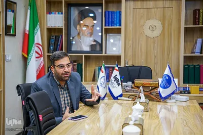 حضور رئیس بسیج رسانه فارس در خبرگزاری ایکنا‎‎