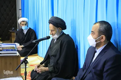 دیدار عیدانه استاندار خراسان‌جنوبی با حجت‌الاسلام عبادی