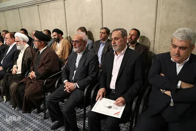 دیدار معلمان و فرهنگیان با رهبر انقلاب