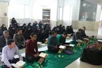 کرسی تلاوت قرآن به مناسبت هفتمین روزشهادت شهیدان خدمت در ملایر‎
