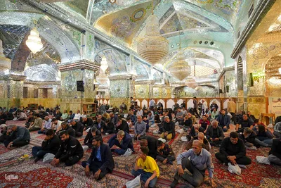 مراسم ظهر شهادت حضرت امام جعفر صادق «ع» در حرم شاهچراغ (ع)‎