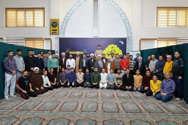 اعتکاف دانشجویی در مسجد دانشگاه علوم پزشکی تبریز