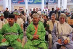 مراسم حماسه حضور بسیجیان در حرم شاهچراغ(ع)