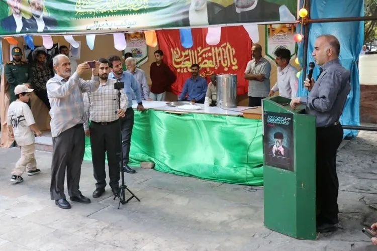 خیمه خدمت در منجیل برگزار شد