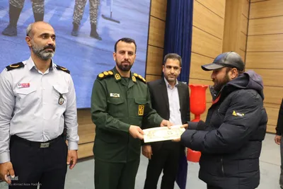 آیین اختتامیه مسابقه رزم "فرمانده قهرمان"