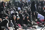 اقامه نماز باران در گلستان شهدای اصفهان