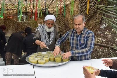 دسته عزاداری شهادت امام کاظم (ع) در شیراز