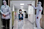 استقبال مدافعان سلامت از پویش «به نیت حاج قاسم»‎‎