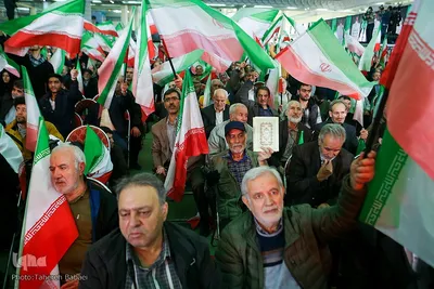 مراسم بزرگداشت اربعین شهدا و جان‌باختگان فتنه صهیونی ـ آمریکایی دی‌ماه ۱۴۰۴
